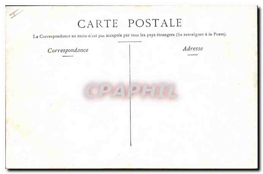 CPA Vichy Un coin de la Restauration  — Verso
