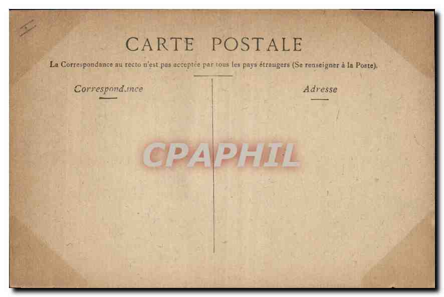 CPA Vichy Le Theatre  — Rückseite
