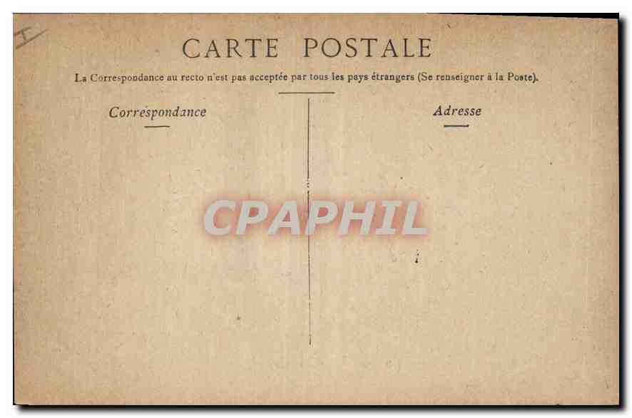 CPA Vichy L'Orangerie  — Rückseite
