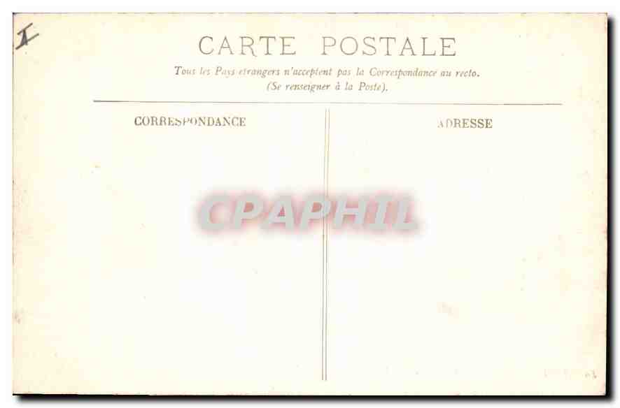 CPA Vichy Le Pont sur l'Allier  — Verso