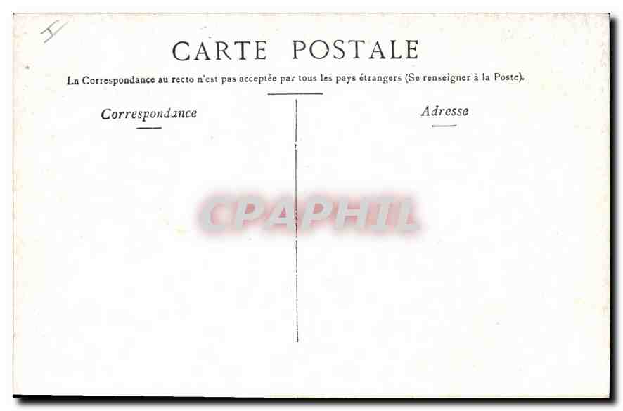 CPA Vichy Nouveau Parc Bassin des Cygnes  — Rückseite