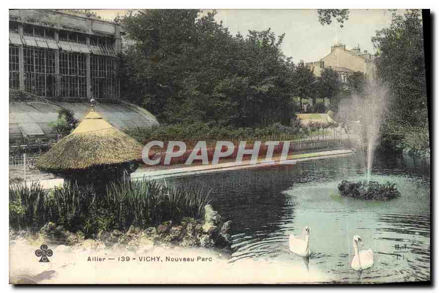 CPA Allier Vichy Nouveau Parc 