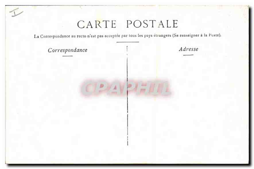 CPA Vichy Galerie Promenoir  — Rückseite