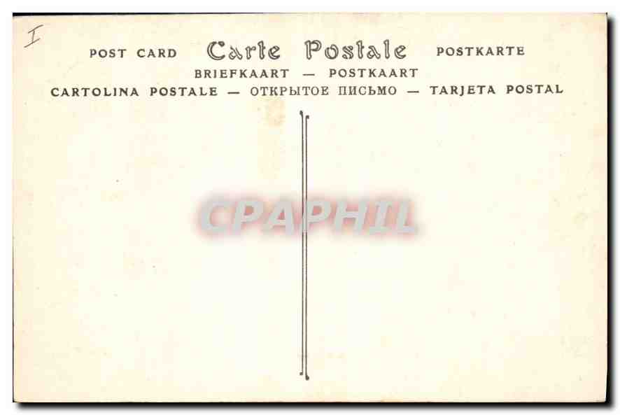 CPA Vichy Le Lac des Cygnes  — Rückseite