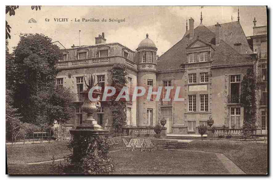CPA Vichy Le Pavillon de Sevigne 