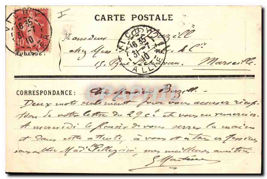 Vichy - The Casino — Darve-Blanc Edition, no. 23 — Back