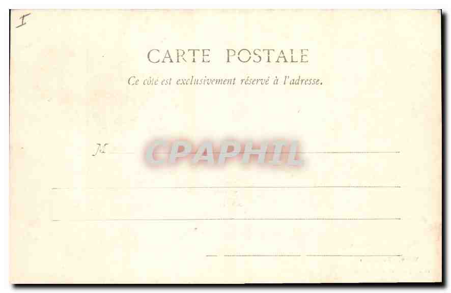 CPA Vichy Le Casino  — Rückseite