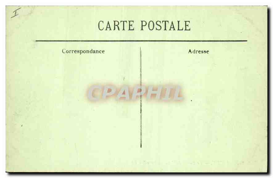 CPA Vichy Le Bassin de l'Ancien Parc  — Rückseite