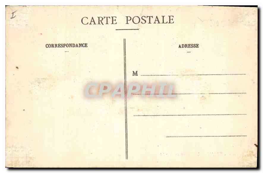 CPA Vichy Le Casino vu la nuit  — Rückseite