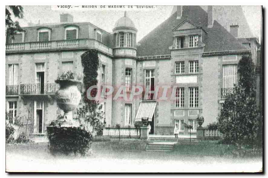 CPA Vichy Maison de Madame de Sevigne 