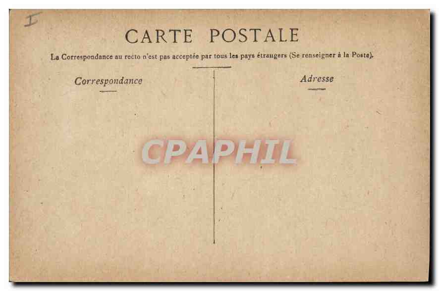 CPA Vichy Maison de Madame de Sevigne  — Rückseite