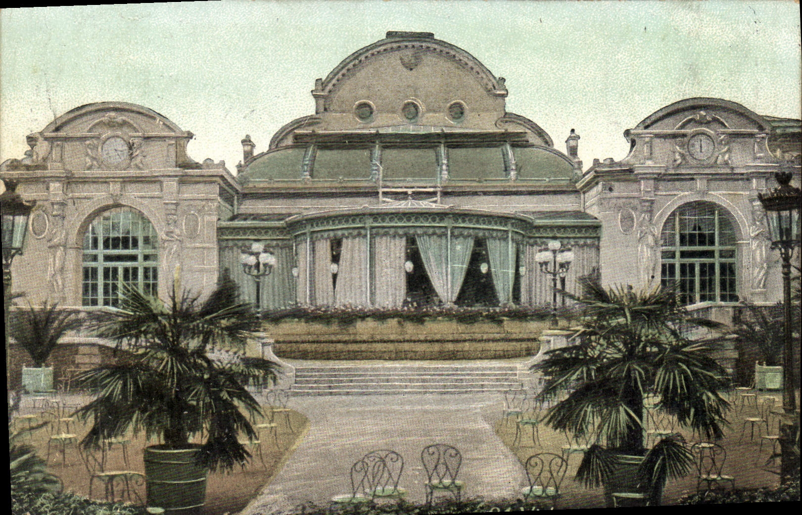 CPA Gare de Vichy 
