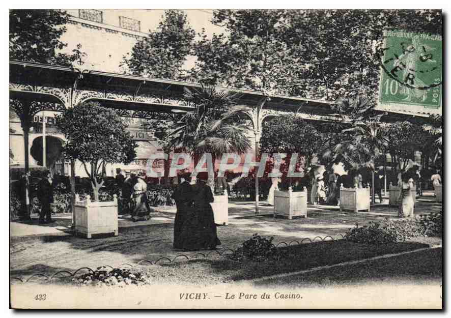 CPA Vichy Le Parc du Casino 