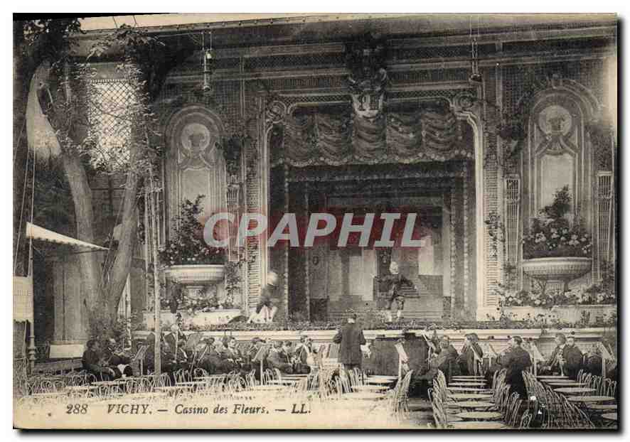 CPA Vichy Casino des Fleurs 
