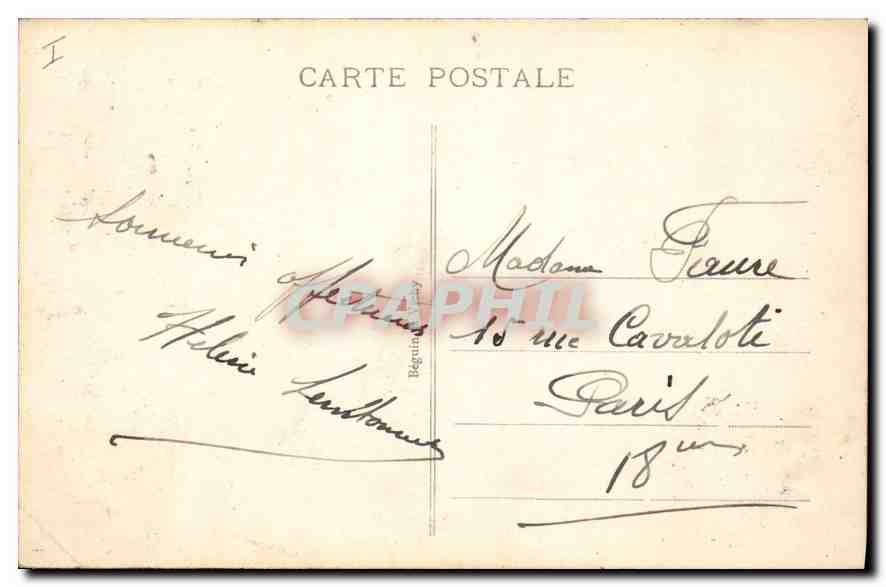 CPA Vichy Le Casino Vue d'Ensemble  — Rückseite