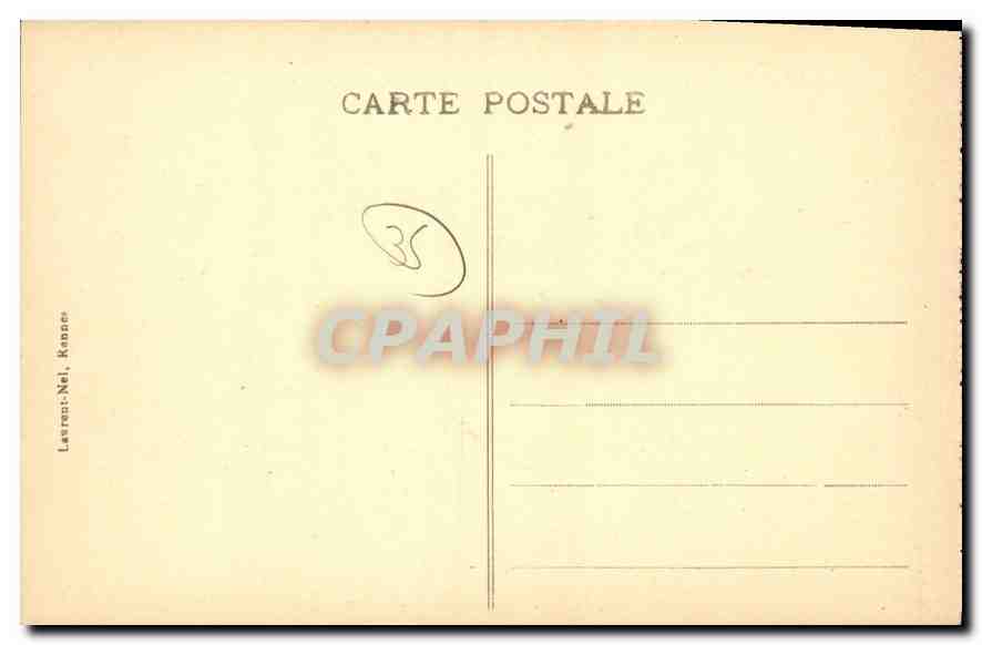 Dinard - Le Port et la Calé des Vedettes vertes — Côte d'Émeraude, série 1011 — Verso