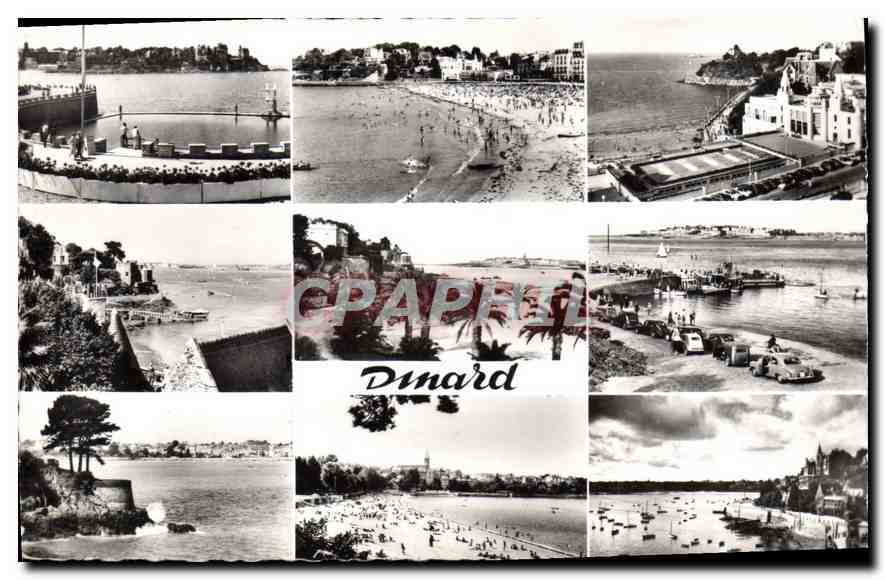 CPA Dinard Cote d'Emeraude La Piscine La Plage 