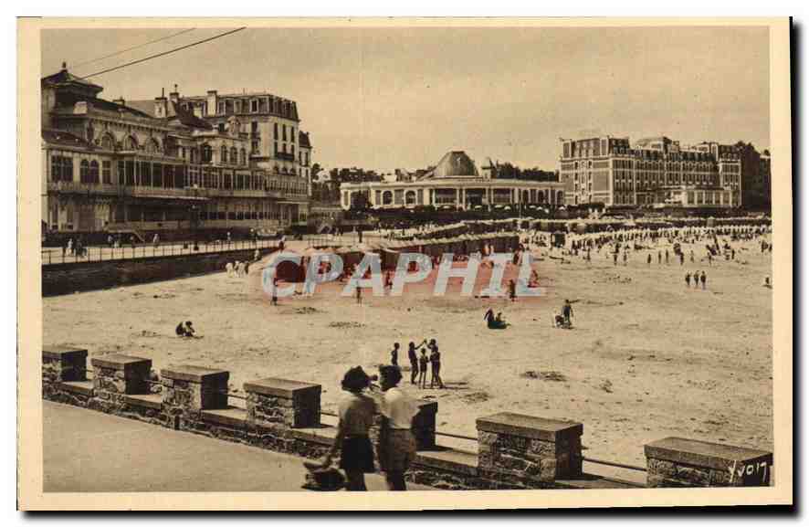 Dinard (Ille-et-Vilaine) — La plage et le Petit Casino — Les Éditions d'Art 'WON', Paris