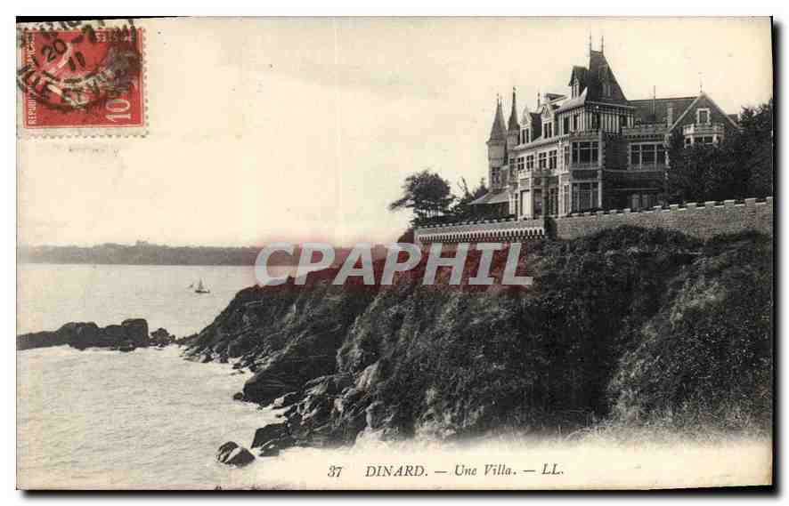 Dinard — Une Villa — LL. — CPAPHIL - Anverso