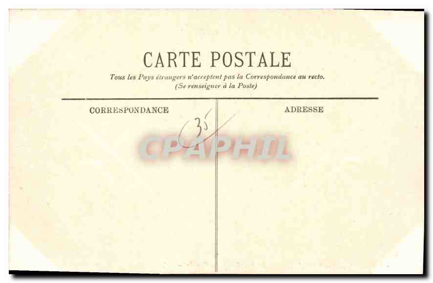 CPA Dinard Les Villas de la Malouine a la Pointe du Grouin  — Rückseite