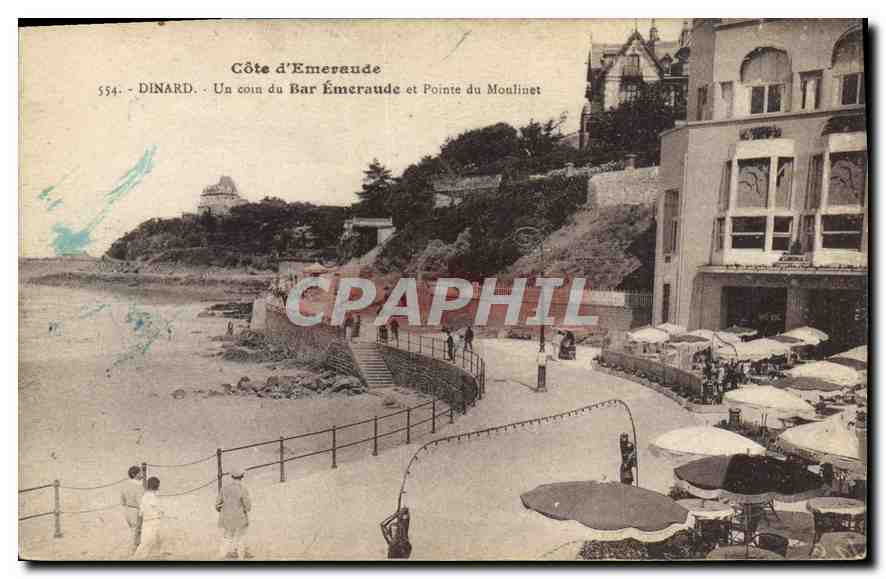 Dinard - Côte d'Émeraude et Pointe du Moulinet — Laurent-der, Rennes, n°554