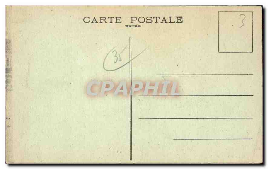 CPA Dinard I et V Vue generale de la Plage  — Rückseite