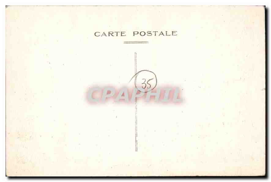 CPA Dinard La Piscine  — Rückseite