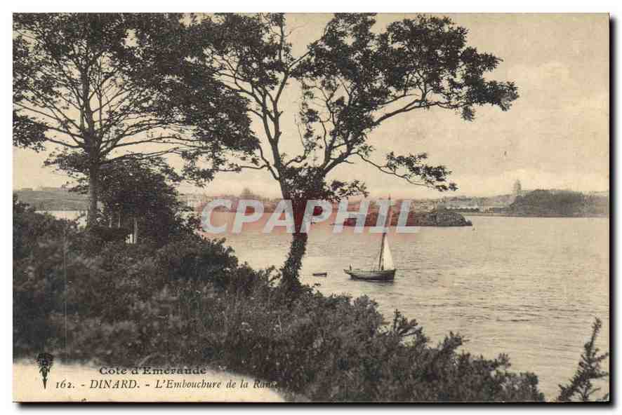 CPA Cote d'Emeraude Dinard l'Embouchure de la Rance 
