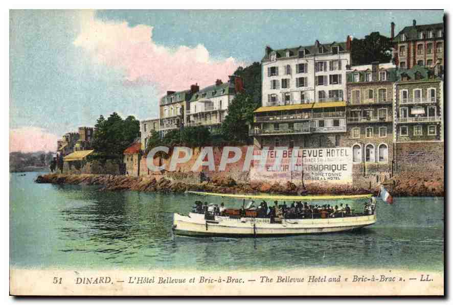 Dinard — L'Hôtel Bellevue et Bric-à-Brac — LL. n°51