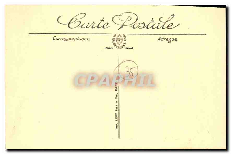 CPA Dinard Le Quartier de Bric a Brac  — Rückseite