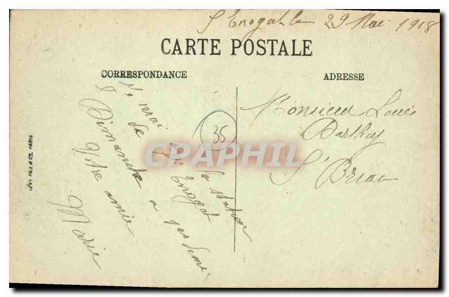 CPA Dinard La Nouvelle Digue Le Casino  — Rückseite