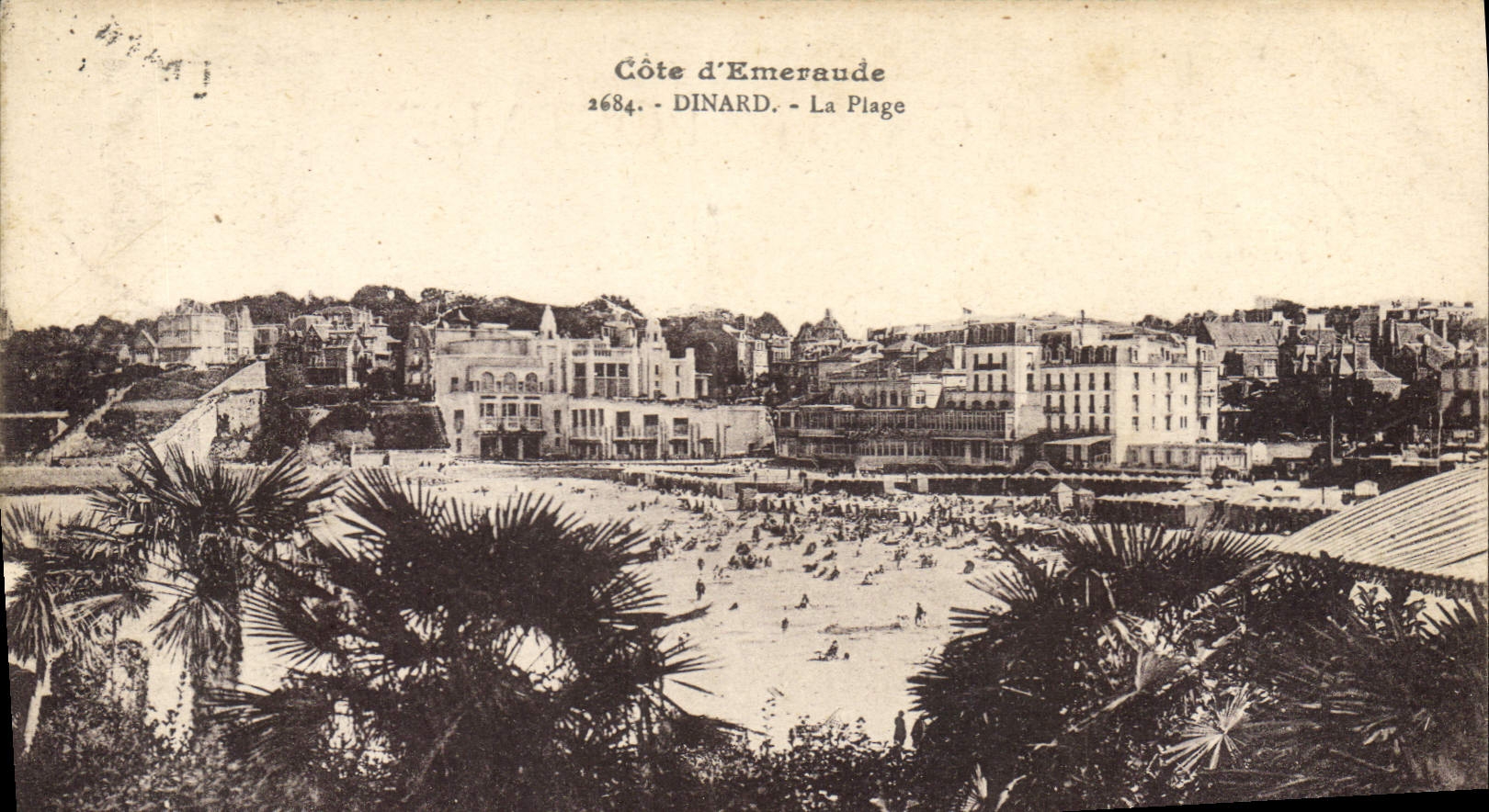 Côte d'Emeraude - DINARD - La Plage
