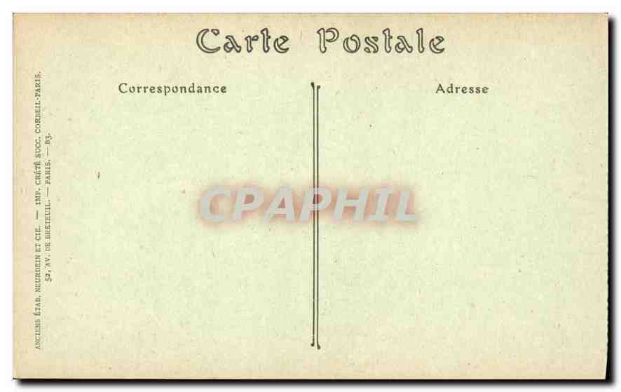 CPA Dinard I et V La Pointe de la Malouine  — Rückseite