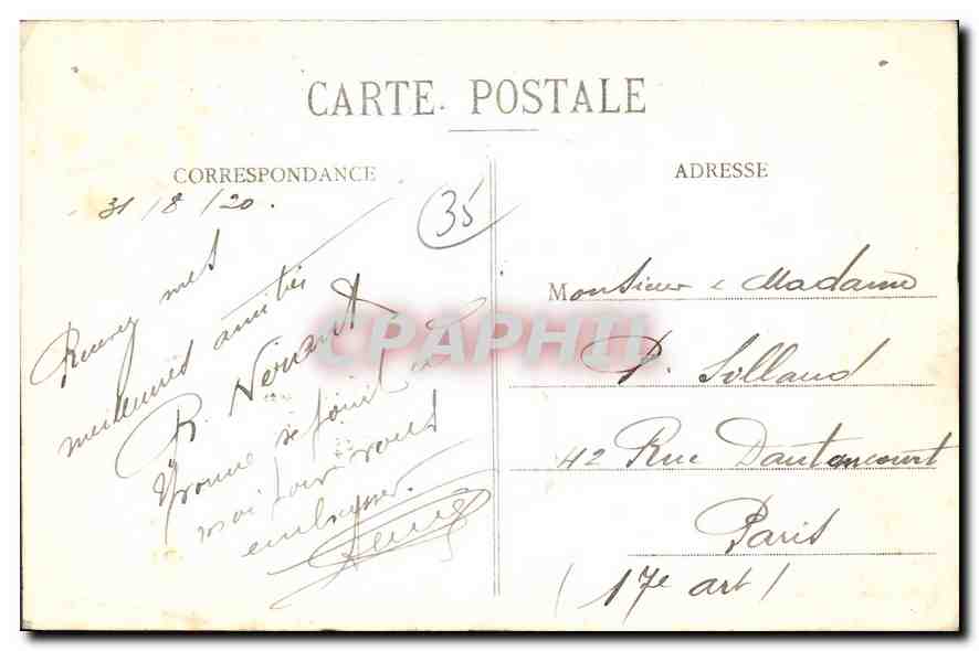 CPA Cote d'Emeraude Dinard High Life Casino L'Hotel des Terrasses  — Rückseite