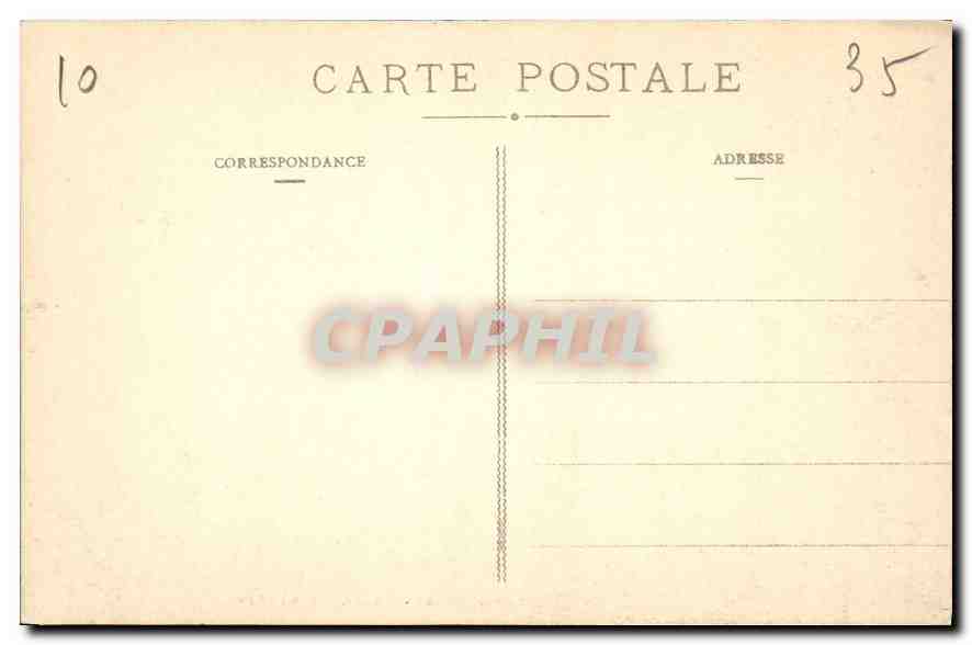 CPA Cote d'Emeraude Dinard La Malouine  — Rückseite