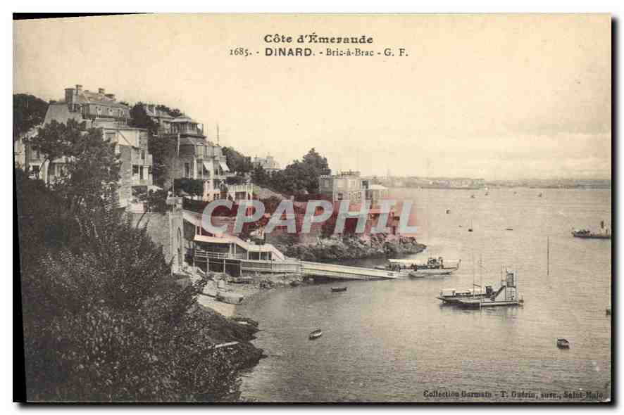 Côte d'Émeraude - Bric-à-Brac - Dinard - G. F.