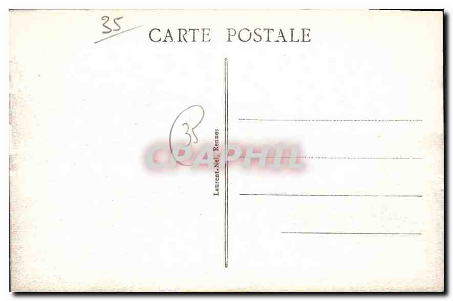Dinard - Côte d'Émeraude - Le Bric à Brac et Débarcadère des Vedettes Vertes — Achterkant