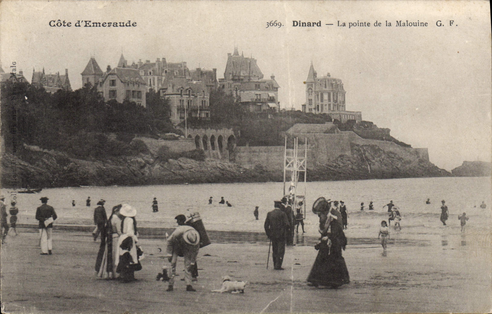 Dinard — La pointe de la Malouine — G. F. n°3669