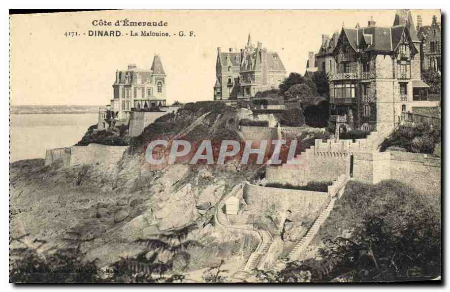 CPA Cote d'Emeraude Dinard La Malouine 
