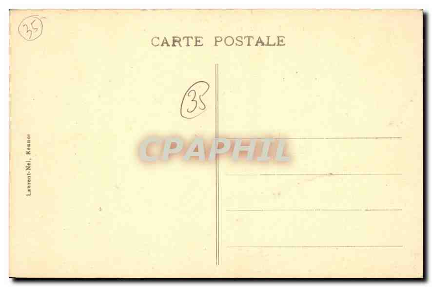 Dinard - Le Port et la Cale des Vedettes vertes — Côte d'Émeraude, série 1011 — Reverso