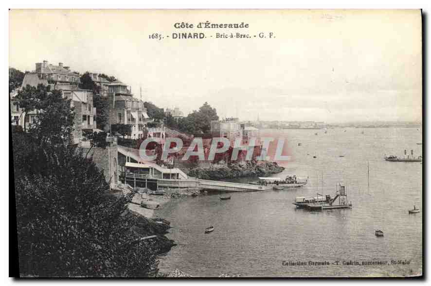Côte d'Émeraude — Dinard — G. P. — Collection Bermano - T. Gudrin, successeur, St-Malo