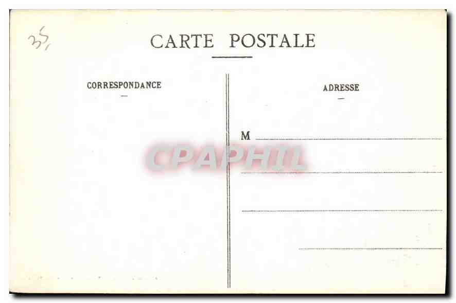 Côte d'Émeraude — Dinard — G. P. — Collection Bermano - T. Gudrin, successeur, St-Malo — Rückseite