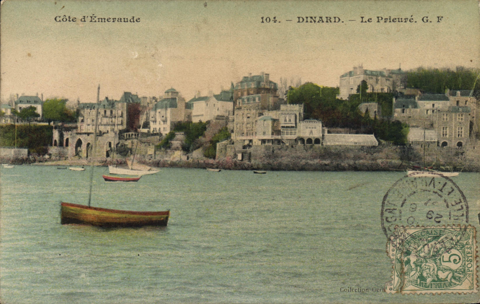 Dinard — Le Prieuré — G. F. — Côte d'Émeraude, n°104