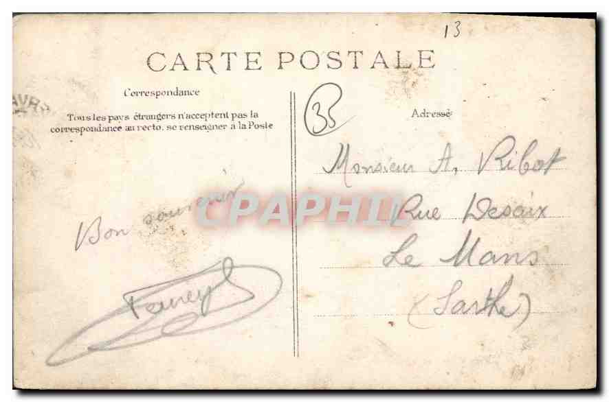 CPA Cote d'Emeraude Dinard Vue Generale de la Malouine  — Rückseite