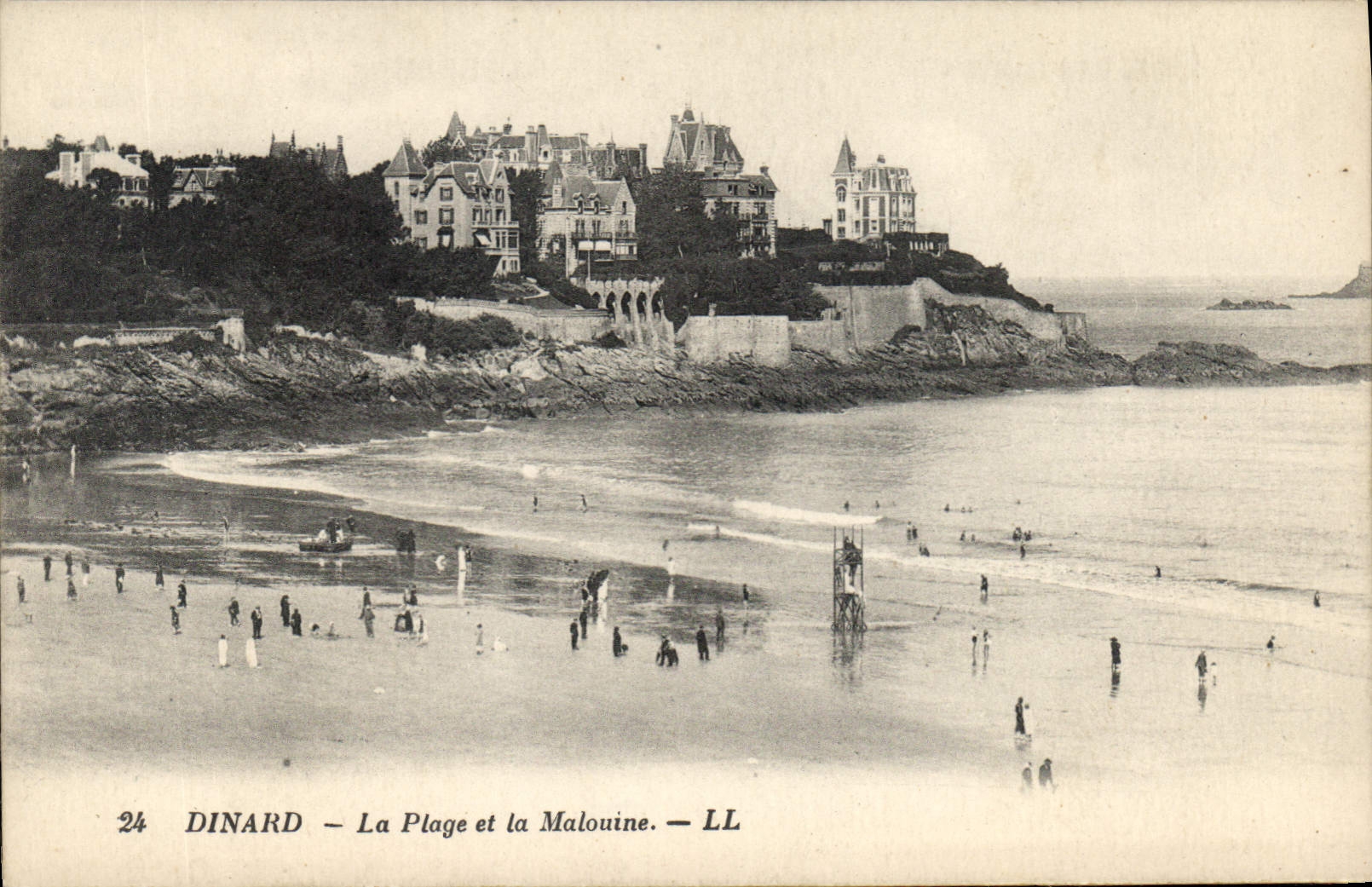 Dinard — La Plage et la Malouine — LL