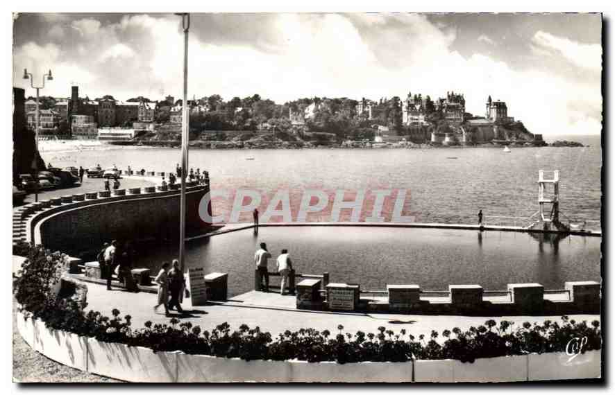 CPA Dinard Cote d'Emeraude La Piscine 