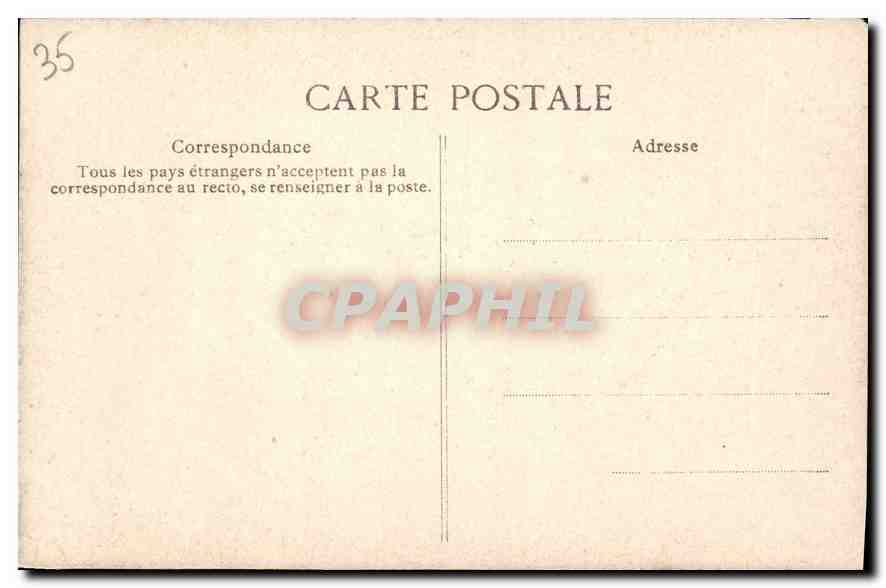 CPA Cote d'Emeraude Dinard Les Terrasses et High Life Casino  — Rückseite