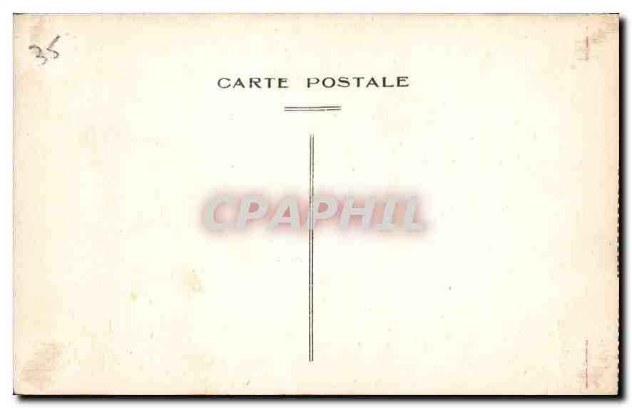 CPA Dinard Vue generale de la Plage  — Rückseite