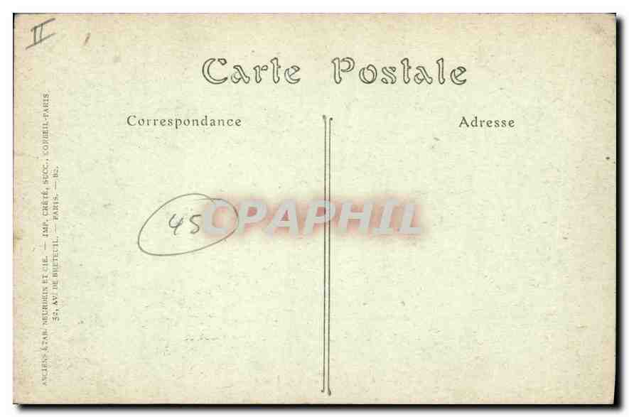CPA Orleans La Loire  — Back