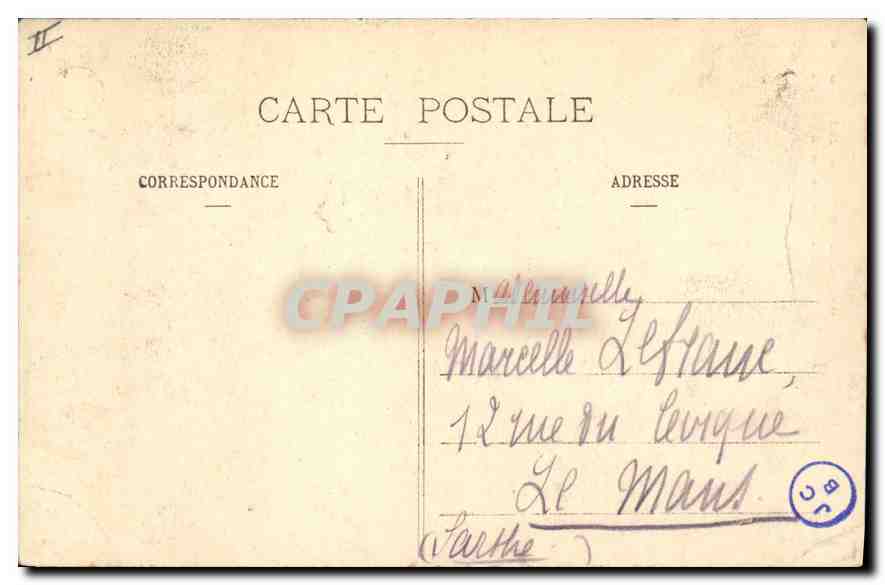 CPA Orleans Musee de Jeanne d'Arc  — Verso